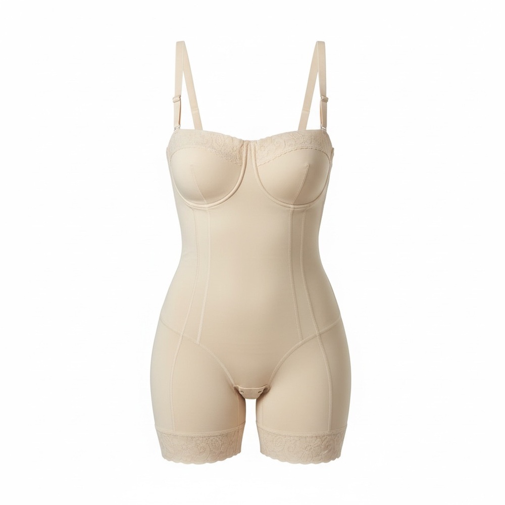 Ann Chery Beige Shapewear Bodysuit